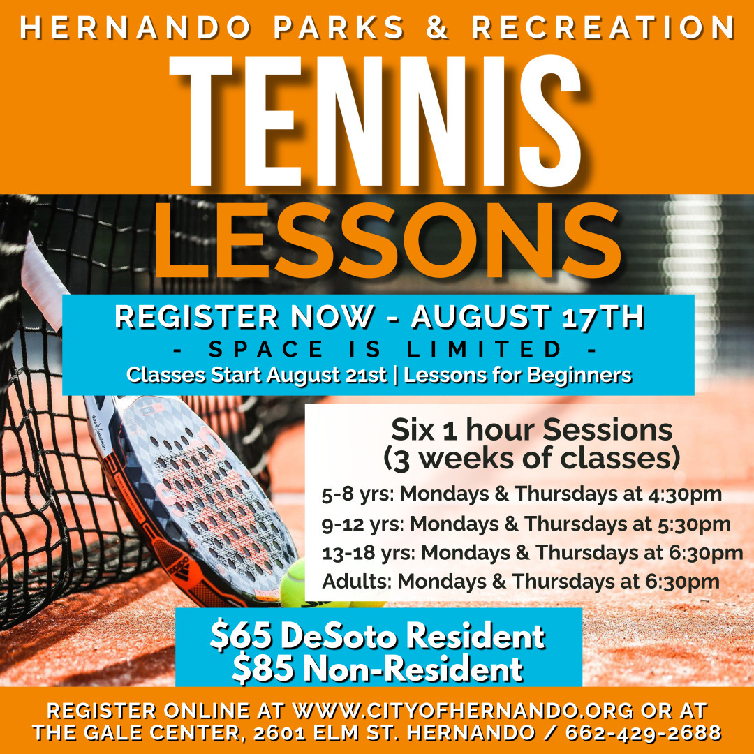 Hernando Tennis Lessons Youth and Beginner Adults Coach Hernando,Ms
